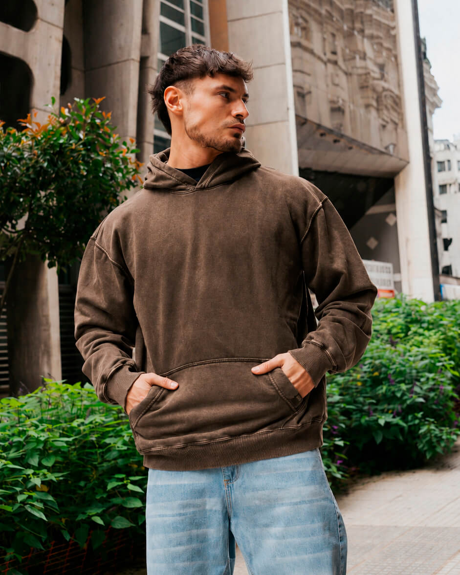 Hoodie Oversize Strong Wash
